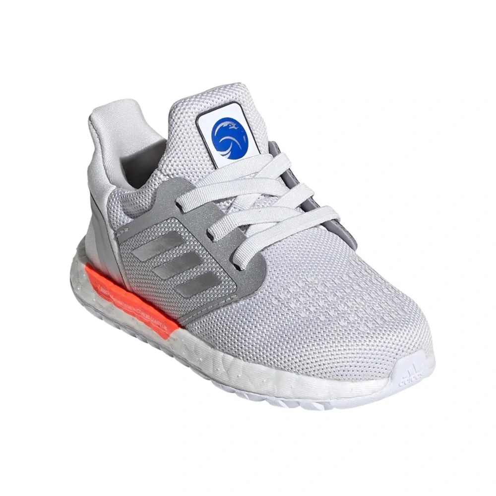 adidas UltraBoost 20 x NASA ISS Running Sneaker-Dash Gray/Silver/Silver